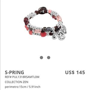 Beautiful S-Pring Uno de 50 bracelet